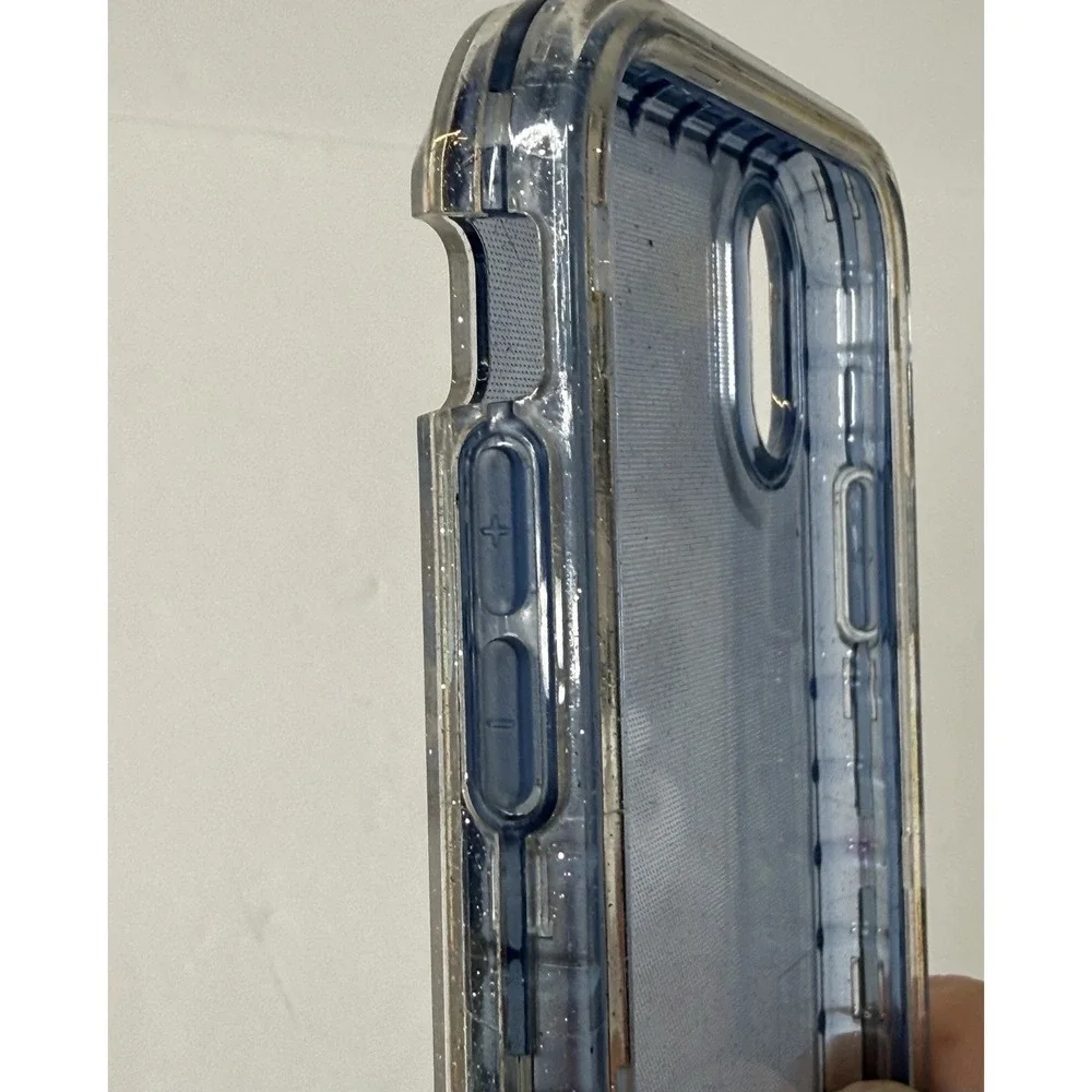Milprox iPhone XR Blue Glitter Hard Case Protective High‎ Quality